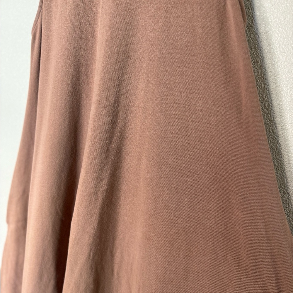 Free People Beach Perth Barrel T-shirt Midi Dress Beach Cotton Large - Picture 9 of 11